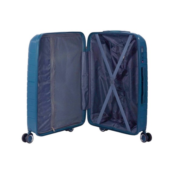 Benzi Mala de Cabine / Trolley 55cm 4R BZ5709 Azul | Ref. 288.BZ5709A-A Benzi Mala de Cabine / Trolley 55cm 4R BZ5709 Azul | Ref. 288.BZ5709A-A