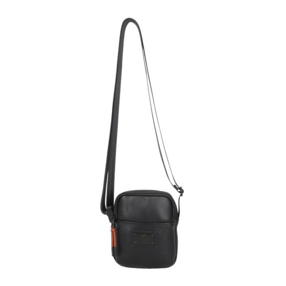 Bolsa de Tiracolo Pequena 2C Pepe Jeans EGHAM Preta | Ref. 186.7825131