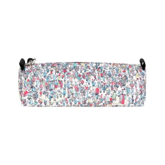 Estojo Escolar EASTPAK Benchmark Single Wally Pattern White | Ref. 267.3725E1
