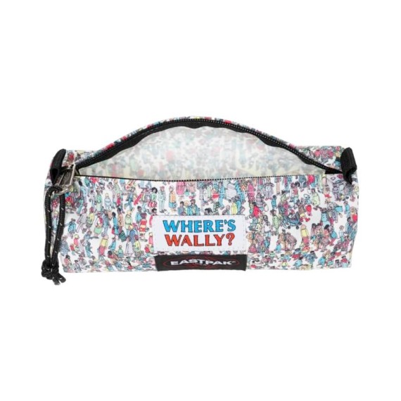 Estojo Escolar EASTPAK Benchmark Single Wally Pattern White | Ref. 267.3725E1