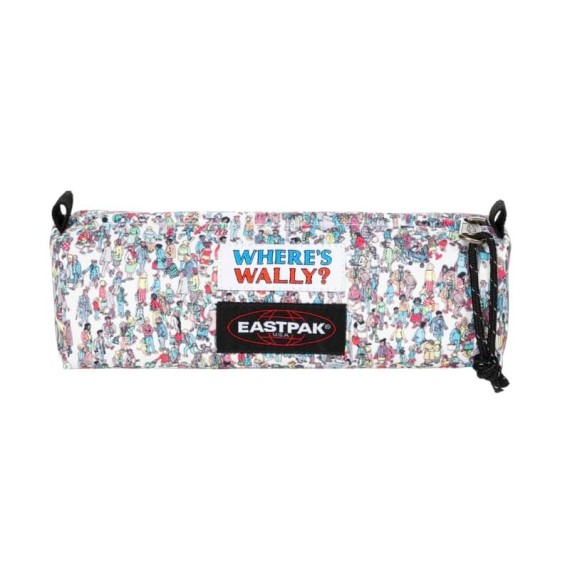 Estojo Escolar EASTPAK Benchmark Single Wally Pattern White | Ref. 267.3725E1