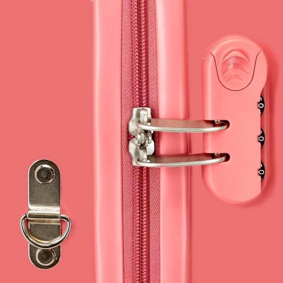 Mala de Viagem Infantil ABS 4 Rodas Minnie LOVING LIFE Coral | Ref. 186.4729821