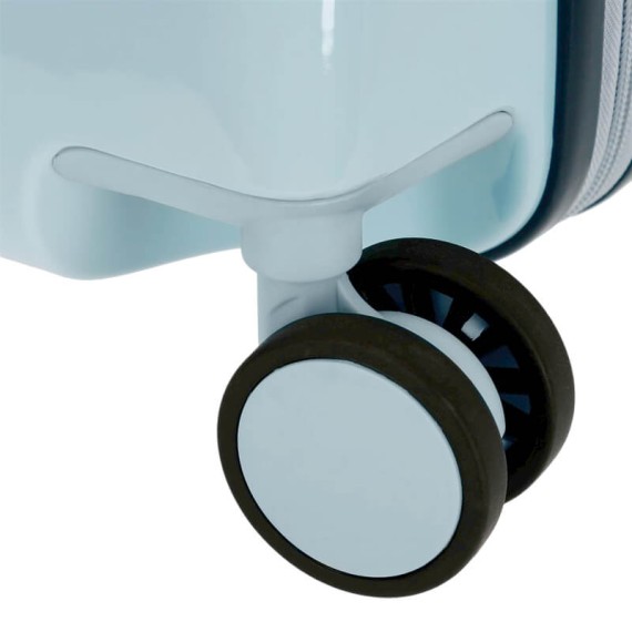 Mala de Viagem Infantil ABS 4 Rodas Minnie MY HAPPY PLACE Azul | Ref. 186.2799821