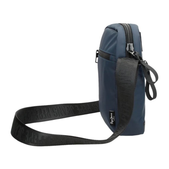 Bolsa de Tiracolo Média Pepe Jeans HOXTON Azul Marinho | Ref. 186.7345432