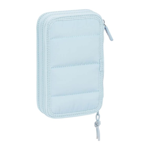 Estojo Escolar Duplo 28 Peças Snoopy IMAGINE Turquesa | Ref. 248.412339854