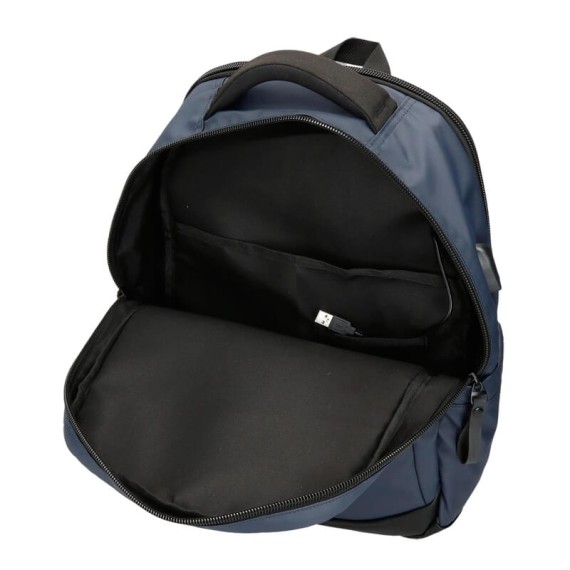 Mochila para Portátil 15.6” 2C Adap. Pepe Jeans HOXTON Azul Marinho | Ref. 186.7342332