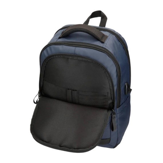 Mochila para Portátil 15.6” Adap. 3C Pepe Jeans HOXTON Azul Marinho | Ref. 186.7342832