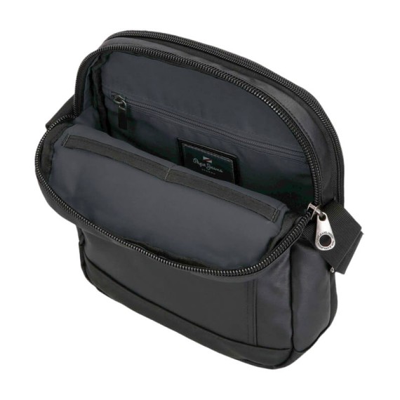 Bolsa de Tiracolo para Tablet 2C Pepe Jeans HATFIELD Preta | Ref. 186.7775731