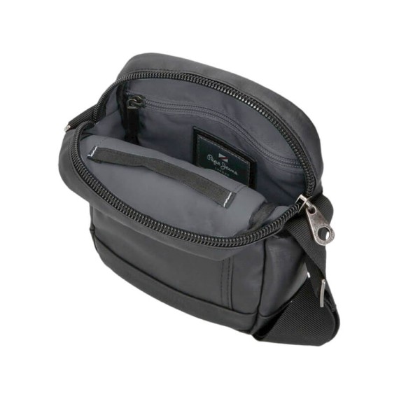 Bolsa de Tiracolo Pequena Pepe Jeans HATFIELD Preta | Ref. 186.7775231