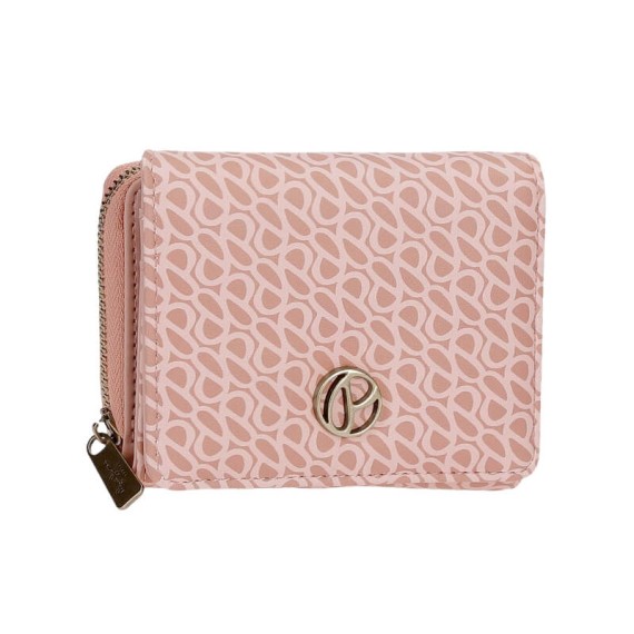 Carteira Pequena c/ Porta Moedas Pepe Jeans MEGAN Rosa | Ref. 186.7728233