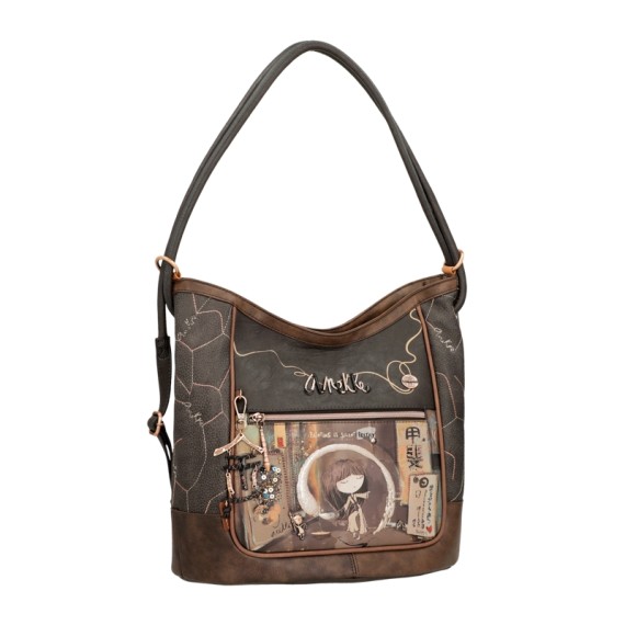 Anekke Mala / Mochila de Senhora SHÕEN Castanha | Ref. 280.37705-172