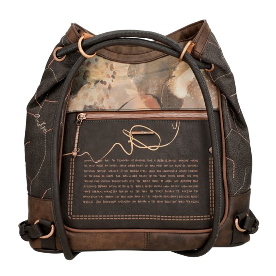 Anekke Mala / Mochila de Senhora SHÕEN Castanha | Ref. 280.37705-172
