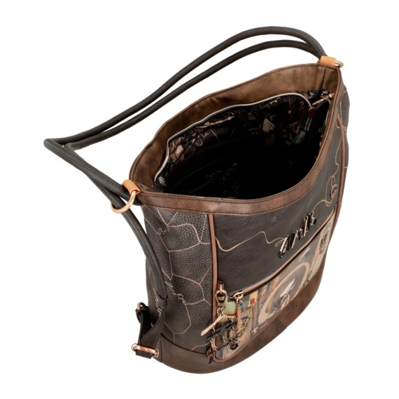 Anekke Mala / Mochila de Senhora SHÕEN Castanha | Ref. 280.37705-172