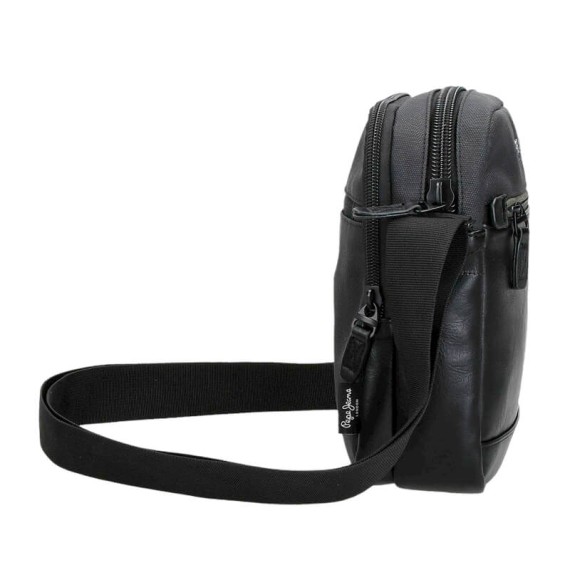 Bolsa de Tiracolo 2C Pepe Jeans GRAYS Preta | Ref. 186.7795531