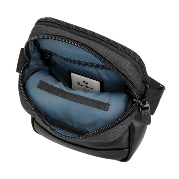 Bolsa de Tiracolo 2C Pepe Jeans GRAYS Preta | Ref. 186.7795531