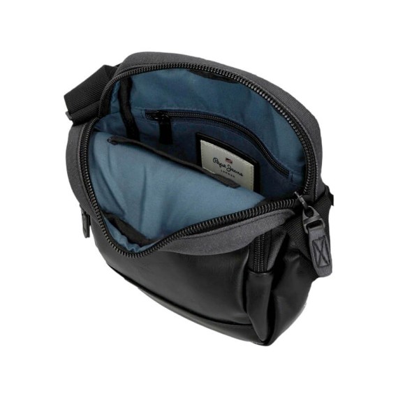 Bolsa de Tiracolo Média 2C PEPE JEANS Grays Preta | Ref. 186.7795331