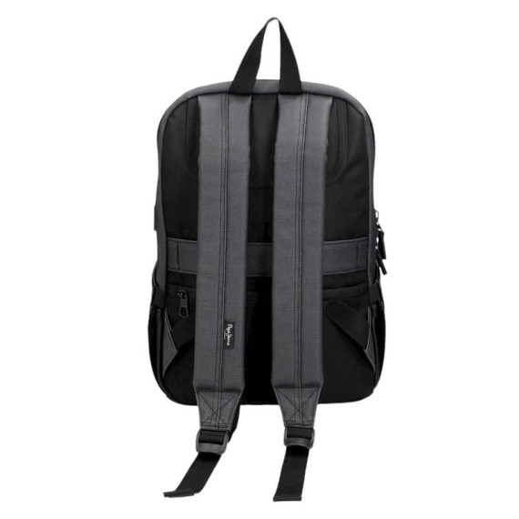 Mochila para Portátil 12” C/ USB Pepe Jeans GRAYS Preta | Ref. 186.7792031 Mochila para Portátil 12” C/ USB Pepe Jeans GRAYS Preta | Ref. 186.7792031