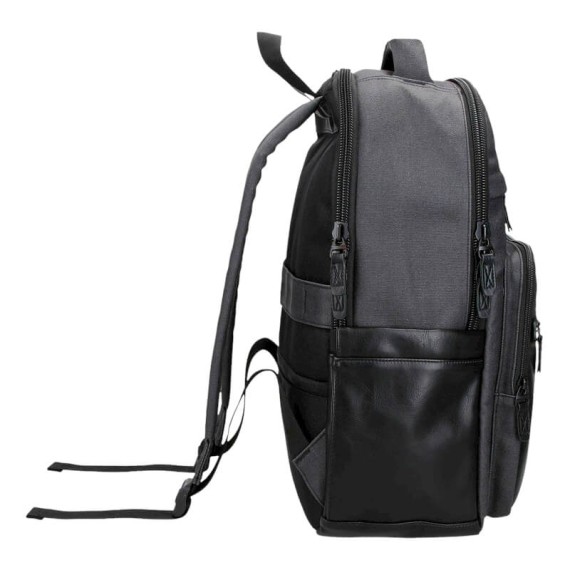 Mochila para Portátil 15.6” e Tablet 2C. Pepe Jeans GRAYS Preta | Ref. 186.7792531