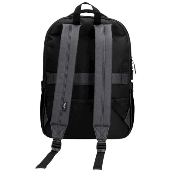 Mochila para Portátil 15.6” e Tablet 2C. Pepe Jeans GRAYS Preta | Ref. 186.7792531