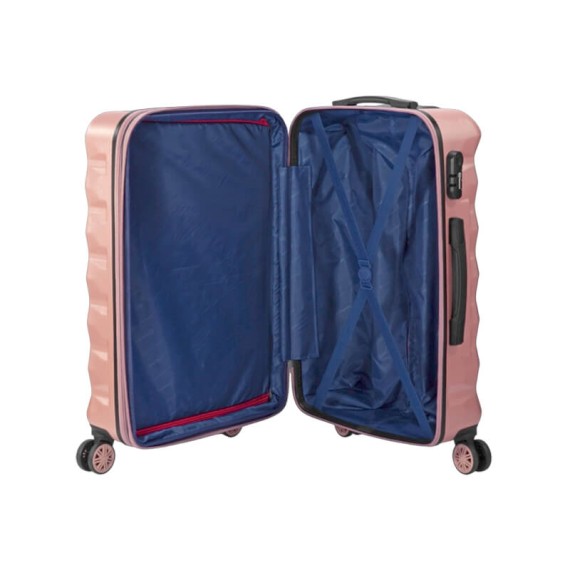 Benzi Mala de Cabine / Trolley 55cm 4 Rodas Exp. BZ5692 Rosa | Ref. 288.BZ5682R-A