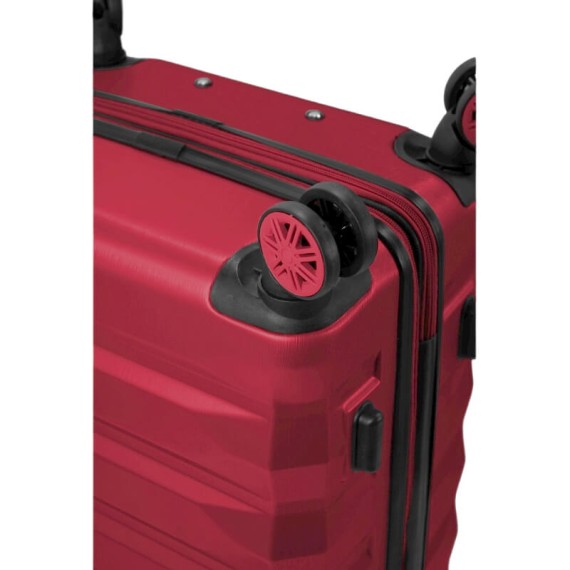 Benzi Mala de Viagem / Trolley Grande 75cm 4 Rodas Exp. BZ5692 Vermelha | Ref. 288.BZ5692VM-C