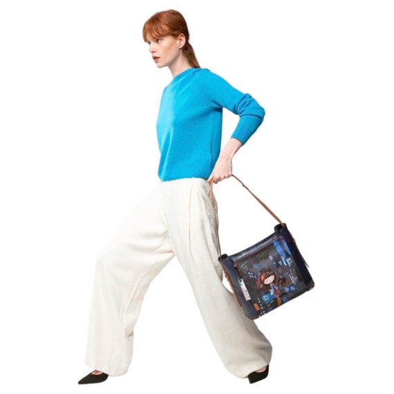 Anekke Mala de Ombro Grande CONTEMPORARY Azul Escuro | Ref. 280.37802-213