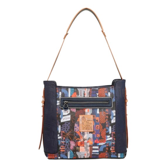 Anekke Mala de Ombro Grande CONTEMPORARY Azul Escuro | Ref. 280.37802-213