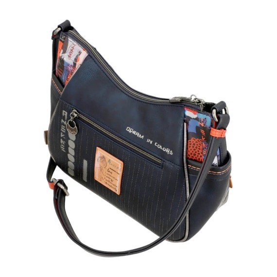 Anekke Mala de Tiracolo CONTEMPORARY Azul Escuro | Ref. 280.37803-002 Anekke Mala de Tiracolo CONTEMPORARY Azul Escuro | Ref. 280.37803-002
