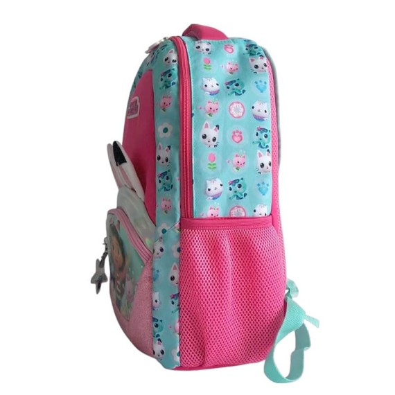 Mochila Escolar 42cm Gabby’s DOLLHOUSE Rosa | Ref. 339.GD00043