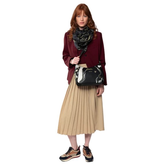 Anekke Mala de Tiracolo Média Nature Edition SHODŌ Preta | Ref. 280.37773-002 Anekke Mala de Tiracolo Média Nature Edition SHODŌ Preta | Ref. 280.37773-002