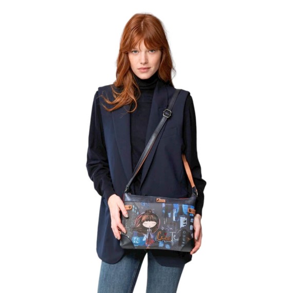 Anekke Mala de Tiracolo para Senhora CONTEMPORARY Azul Escuro | Ref. 280.37803-701