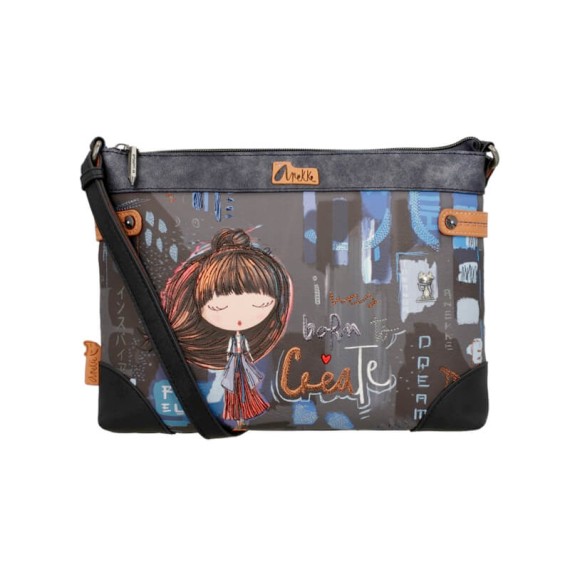 Anekke Mala de Tiracolo para Senhora CONTEMPORARY Azul Escuro | Ref. 280.37803-701