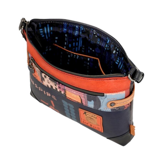 Anekke Mala de Tiracolo para Senhora CONTEMPORARY Azul Escuro | Ref. 280.37803-701