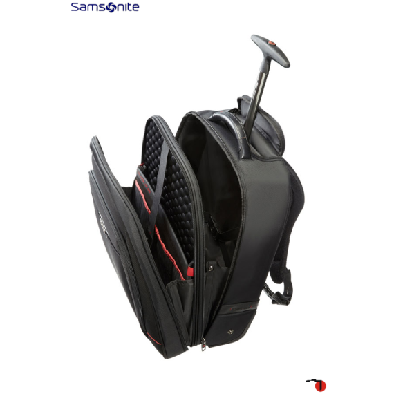Mochila para Portátil com rodas 17.3'' Preto Pro-DLX4 Samsonite - ref. 9235V02009-2 Mochila para Portátil com rodas 17.3'' Preto Pro-DLX4 Samsonite - ref. 9235V02009-2