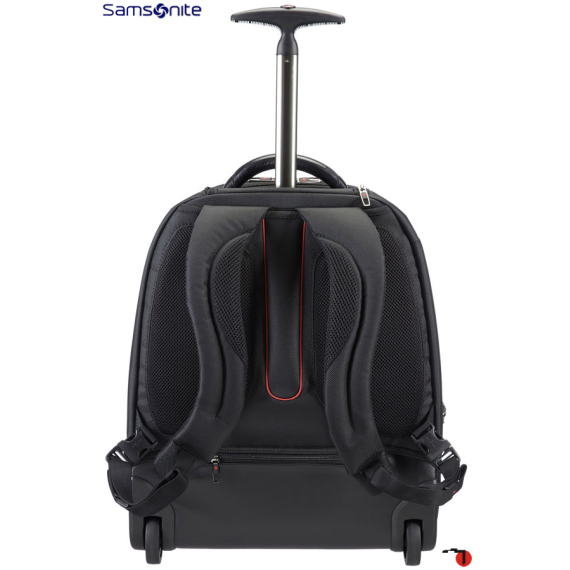 Mochila para Portátil com rodas 17.3'' Preto Pro-DLX4 Samsonite - ref. 9235V02009-1 Mochila para Portátil com rodas 17.3'' Preto Pro-DLX4 Samsonite - ref. 9235V02009-1