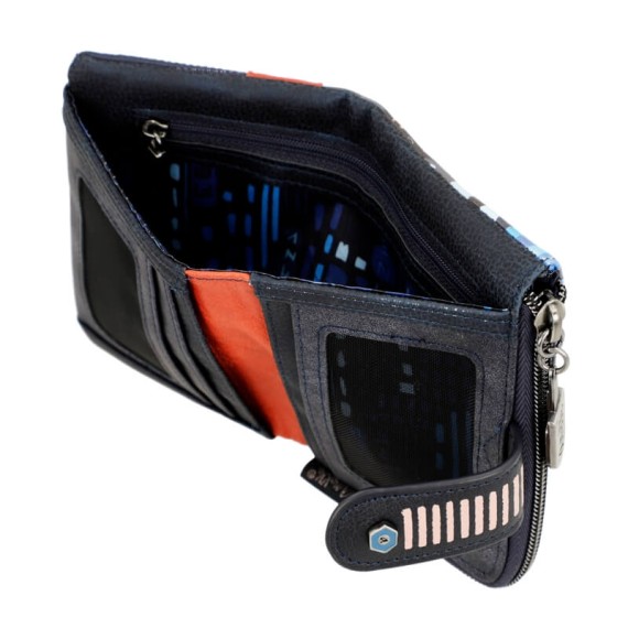 Anekke Carteira Pequena Flexível RFID CONTEMPORARY Azul Escuro | Ref. 280.37809-910