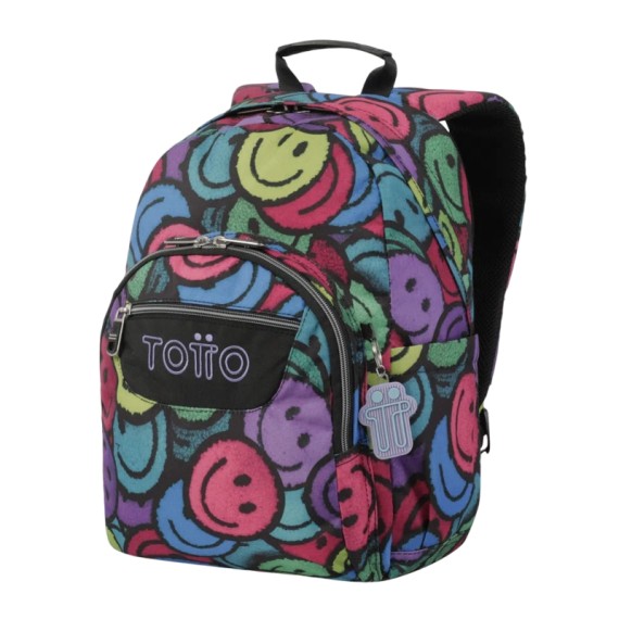 Mochila Escolar Emojis 40Cm Gommas Totto 6JR Multicolor | Ref. 330.MA04ECO018J6JR Mochila Escolar Emojis 40Cm Gommas Totto 6JR Multicolor | Ref. 330.MA04ECO018J6JR