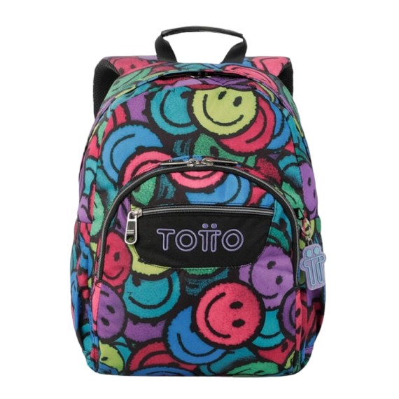 Mochila Escolar Emojis 40Cm Gommas Totto 6JR Multicolor | Ref. 330.MA04ECO018J6JR Mochila Escolar Emojis 40Cm Gommas Totto 6JR Multicolor | Ref. 330.MA04ECO018J6JR