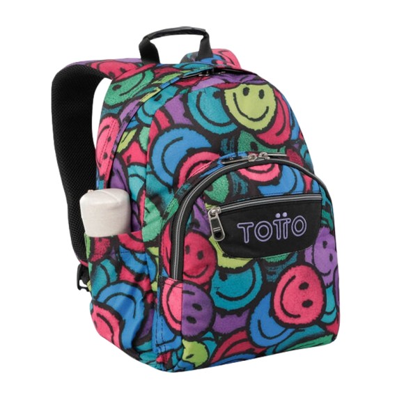 Mochila Escolar Emojis 40Cm Gommas Totto 6JR Multicolor | Ref. 330.MA04ECO018J6JR Mochila Escolar Emojis 40Cm Gommas Totto 6JR Multicolor | Ref. 330.MA04ECO018J6JR