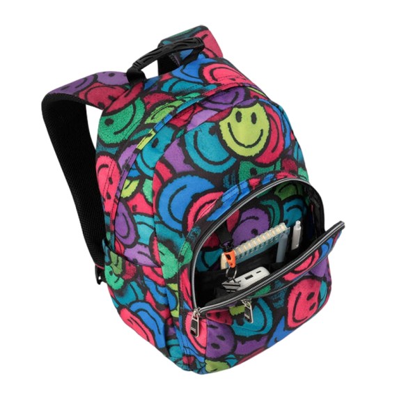 Mochila Escolar Emojis 40Cm Gommas Totto 6JR Multicolor | Ref. 330.MA04ECO018J6JR Mochila Escolar Emojis 40Cm Gommas Totto 6JR Multicolor | Ref. 330.MA04ECO018J6JR
