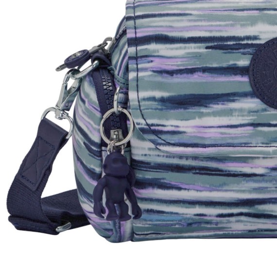 Bolsa de Tiracolo c/ Aba Superior Kipling DANITA Brush Stripes | Ref. 187.40KI7773W66 Bolsa de Tiracolo c/ Aba Superior Kipling DANITA Brush Stripes | Ref. 187.40KI7773W66
