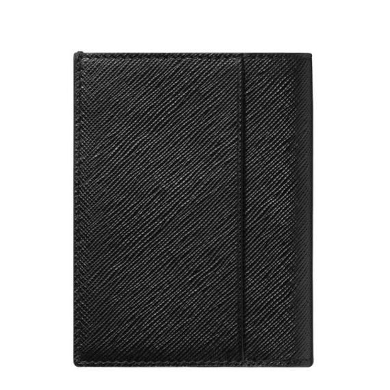 Porta-Cartões Vertical 4CC Mini Montblanc SARTORIAL Preto | Ref. 238.130321
