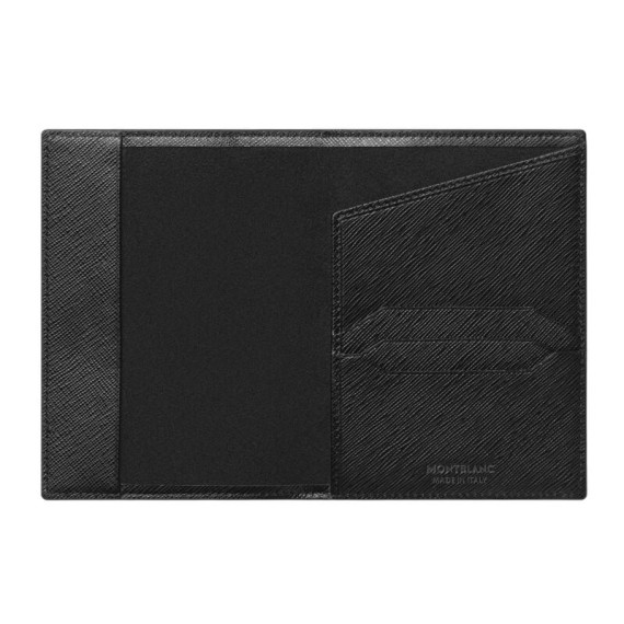 Porta-Passaporte 2CC Montblanc SARTORIAL Preto | Ref. 238.130746