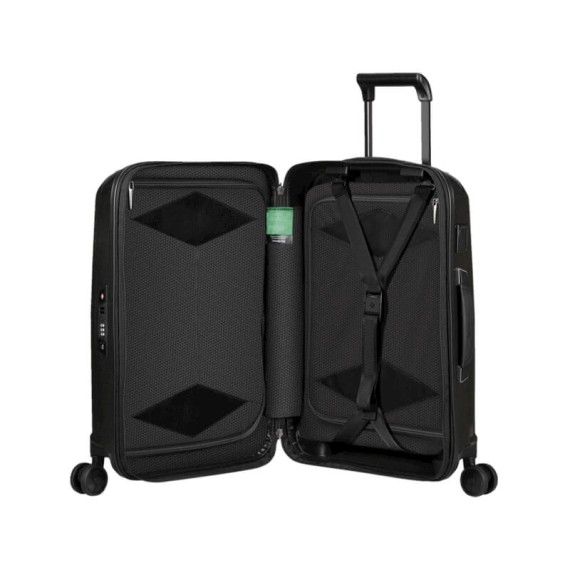 Samsonite Mala de Cabine / Trolley 55cm 4R Exp. MAJOR-LITE Preta | Ref. 92KM100109