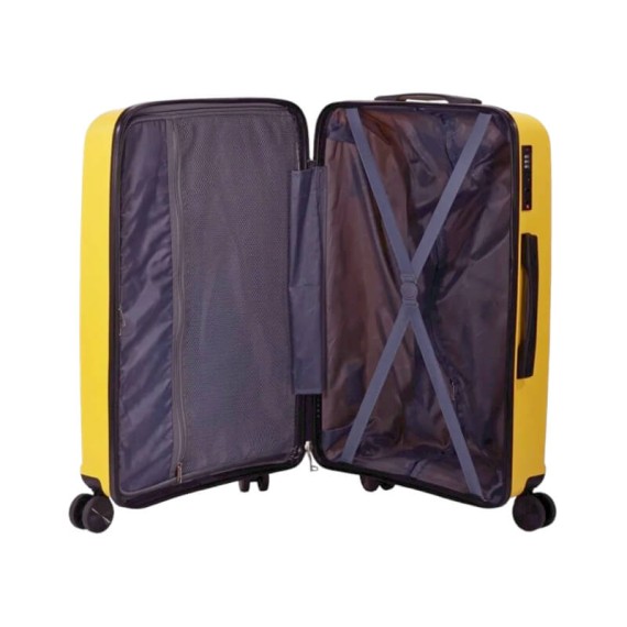 Benzi Mala de Viagem / Trolley Médio 64cm 4R Exp. BZ5710 Turquesa | Ref. 288.BZ5710T-B