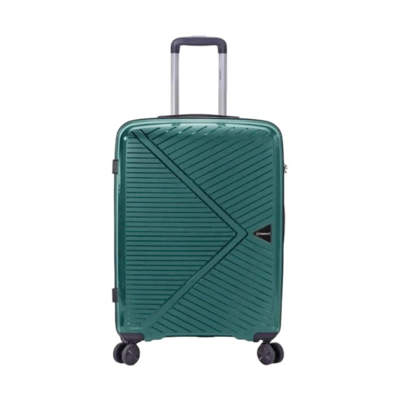Benzi Mala de Viagem / Trolley Médio 64cm 4R Exp. BZ5710 Turquesa | Ref. 288.BZ5710T-B