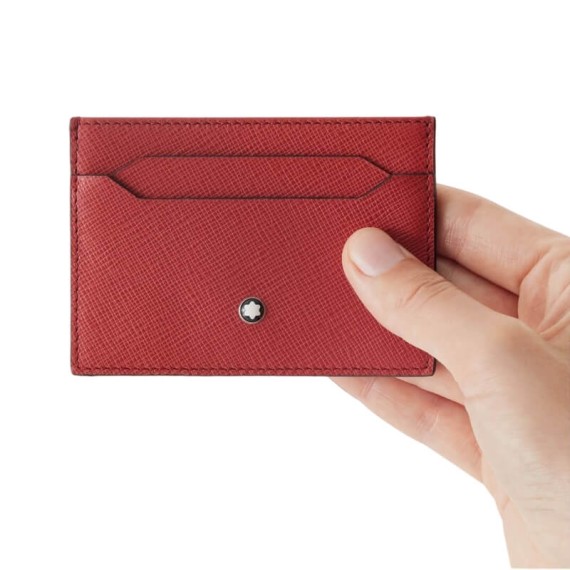 Porta-Cartões 5CC MONTBLANC Sartorial Vermelho | Ref. 238.130831