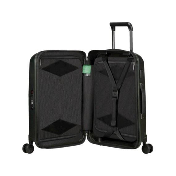 Samsonite Mala de Cabine / Trolley 55cm 4R Exp. MAJOR-LITE Verde Trepadeira | Ref. 92KM100114