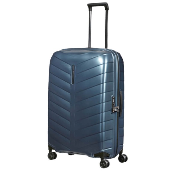 Samsonite Mala de Viagem / Trolley Grande 75cm 4R ATTRIX Azul | Ref. 92KK800411
