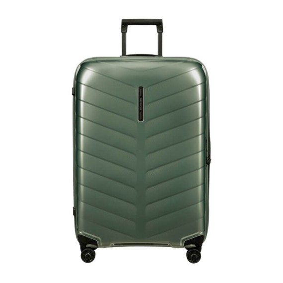 Samsonite Mala de Viagem / Trolley Grande 75cm 4R ATTRIX Verde | Ref. 92KK800414